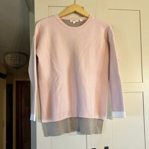 Never worn Chinti and Parker color block 100% merino wool sweater, size S